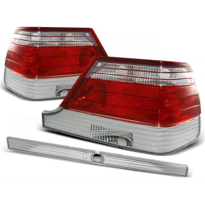 ZADNÍ SVĚTLA, LAMPY MERCEDES W140, S CLASS, 1995-1998, BÍLÉ, ČERVENÉ – Hledejceny.cz
