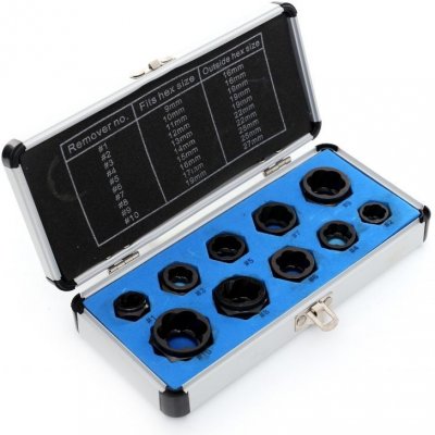 Sada hlavic na poškozené šrouby 10ks KD10268 KRAFT&DELE – Sleviste.cz