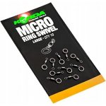 Korda Obratlík Micro Rig Ring Swivel Large – Zboží Mobilmania