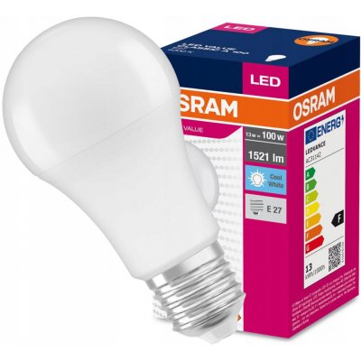 Osram LED žárovka CLA FR E27 14W 100W denní bílá 4000K – Zboží Živě