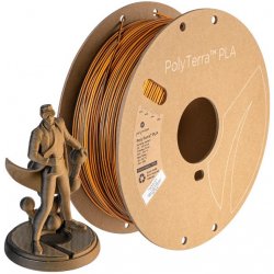Polymaker PLA Dualcolor Orange/Black 1,75mm 1kg