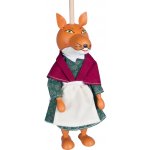 Mašek loutka bez nití Lištička vínové srdíčko – Zboží Dáma