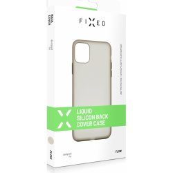 FIXED Flow silikonový kryt pro iPhone 12 Pro Max kouřový FIXFL-560-SM