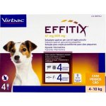 Effitix Spot-on S 4-10 kg 67 / 600 mg 4 x 1,1 ml – Sleviste.cz