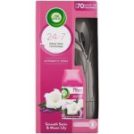 Air Wick Automatický Spray komplet Jemný satén a Měsíční lilie 250 ml – HobbyKompas.cz