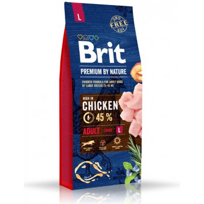 Brit Premium By Nature Adult Large L 8 kg