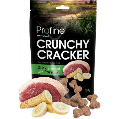 Profine Dog Crunchy Cracker Duck enriched with Parsnip 150 g – Zboží Mobilmania