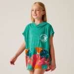 Regatta Towel Robe II dětské ručníkové pončo tyrkysová – Zbozi.Blesk.cz