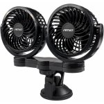 AMIO Ventilátor do auta s přísavkou 2x10,2cm 24V | Zboží Auto
