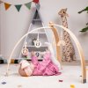 Montessori smyslová pomůcka Joybex Dětská hrazdička Rainbow BG-003