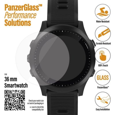 PanzerGlass SmartWatch pro různé typy hodinek 36mm čiré 3608 – Hledejceny.cz