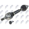 NTY Hnací Poloosa Volvo XC90 D3/D5 02-14 VIN->354475, 3.2V6 VIN ->354978 02-14, 4.4V8 VIN ->367133 02-07, levá strana, ATM (36051044)