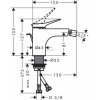 Vodovodní baterie HansGrohe 75200000