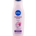 Nivea Hairmilk Shine pečující šampon 400 ml – Zboží Dáma