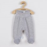 NEW BABY Kojenecké polodupačky Classic II šedé s hvězdičkami – Zboží Dáma