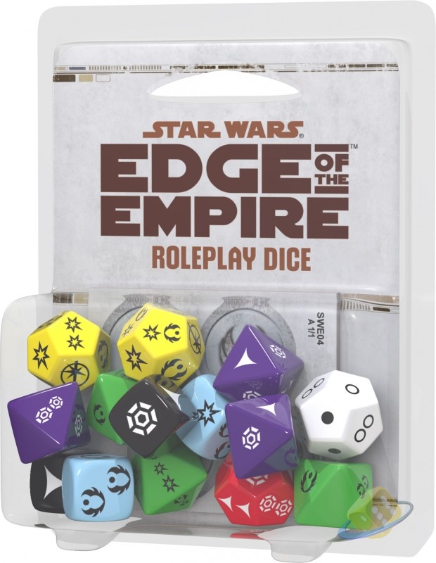 Hra na hrdiny Star Wars RPG Edge of the Empire Dice Set od 379 Kč -  Heureka.cz