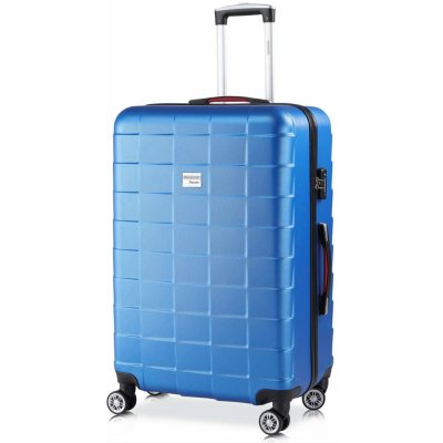 DBA Cestovní kufr z tvrdého ABS plastu, modrý XL – Zboží Mobilmania