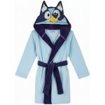 Cerdá Dětský coral fleece župan Bluey s kapucí a oušky – Sleviste.cz