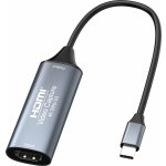 PremiumCord HDMI grabber pro video/audio signálu do počítače s konektorem USB 3.0 typ c - ku2grab6 – Zboží Živě