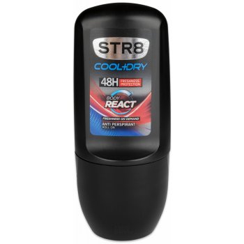 STR8 Cool + Dry Body React roll-on 50 ml