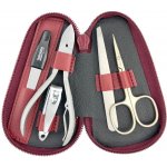 Globos Kožená manikúra na zip 1871-89 vínová – Zboží Dáma