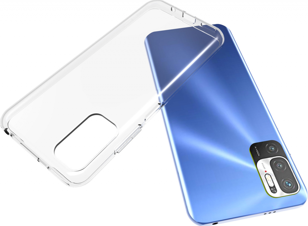 Pouzdro Bomba Transparentní Slim silikonové pouzdro pro Xiaomi Xiaomi Redmi Note 10 5G C005_REDMI-NOTE10-5G