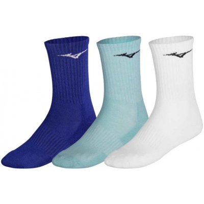 Mizuno Training 3P Socks M modrá bílá sv.zelená – Hledejceny.cz