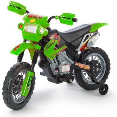 Kids world motorka Enduro s adaptérem zelená – Zboží Mobilmania