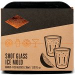 GENTLEMEN'S HARDWARE Forma na ledové panáky 30 ml, černá barva – Zboží Dáma