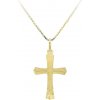 Přívěsky Beny Jewellery Zlatý Přívěsek Kříž 7150027