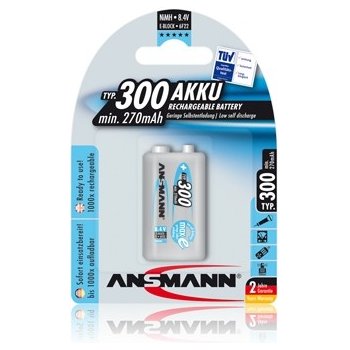 Ansmann maxE 9V 270mAh 1ks 10603