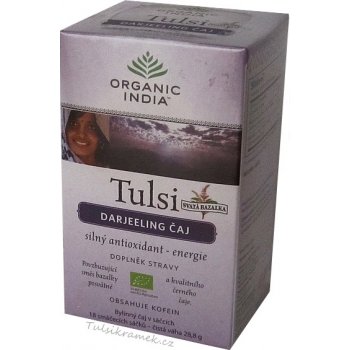 Organic India Tulsi Darjeeling bio 18 sáčků