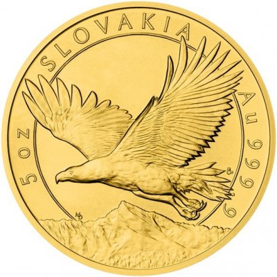 Česká mincovna Zlatá pětiuncová mince Orel stand 5 oz – Zboží Mobilmania