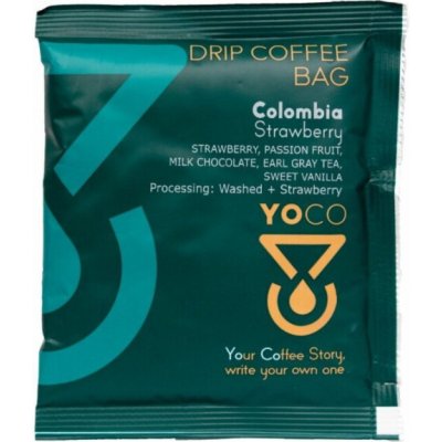 NoName YoCo Coffee Colombia Jahodová zrnková 250 g – Hledejceny.cz
