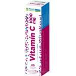 Plus Lékárna Vitamin C 1000 mg příchuť malina 20 šumivých tablet – Hledejceny.cz