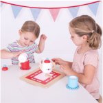 Bigjigs Toys čajový servis s puntíky – Zboží Dáma