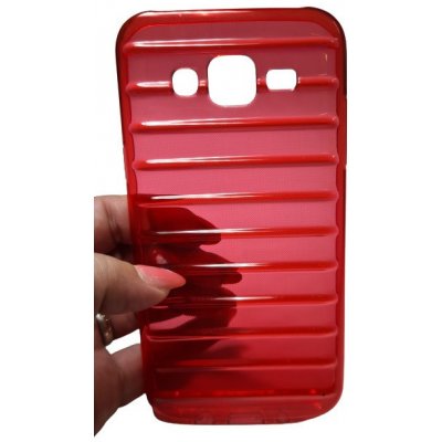 Pouzdro Stripes Samsung Galaxy J5 J500 Červené – Zboží Mobilmania