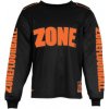 Zone floorball Goalie sweater UPGRADE SW black/lava