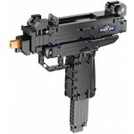 DOUBLE E CADA CaDA stavebnice samonabíjecí pistole Micro UZI 359 dílků střílí plastové tyčinky. – Zbozi.Blesk.cz