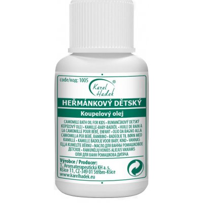 Hadek dětský heřmánkový koupelový olej 20 ml – Zboží Dáma