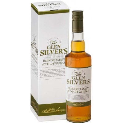 Glen Silvers Blended Malt zelená 40% 0,7 l (karton) – Hledejceny.cz