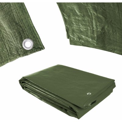 Procraft Zakrývací plachta s oky 120g/m2 zesílená 2 x 3m zelená 120203 – Zboží Dáma