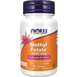 Now Foods Foods Methyl Folate 1000mcg 90 tablet – Hledejceny.cz