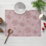 Biante Teflonové prostírání TF-077 Květované ornamenty na starorůžovém 35x45cm – Zboží Dáma