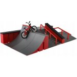 Teddies Skatepark rampy kolo prstové skateboard prstový plast v krabici 44x12x25cm – Zboží Dáma