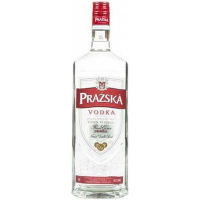 Pražská Vodka 37,5% 1 l (holá láhev)