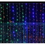 Voltronic Vánoční osvětlení světelný závěs 3x6 m barevná 600 LED M59984 – Hledejceny.cz
