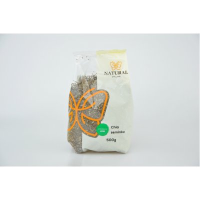 Natural Jihlava Chia semínko Natural 500 g – Zbozi.Blesk.cz