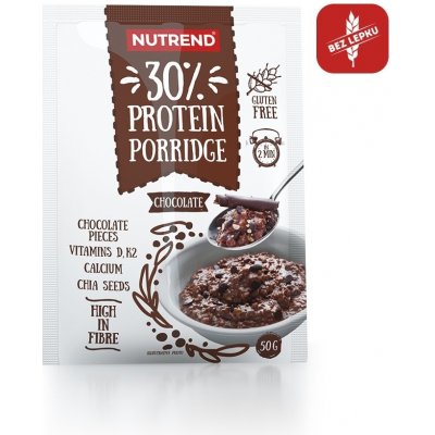 Nutrend Protein Porridge 5 x 50 g malina – Zbozi.Blesk.cz