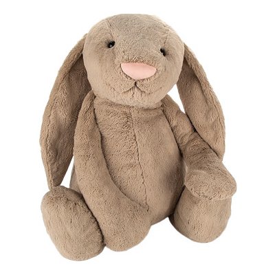 Jellycat středně velký béžový králík 67 cm